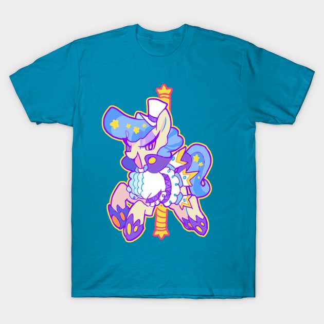 Sapphire  Carousel T-Shirt by JellyJean